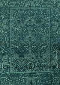 Persian Light Blue Bohemian Rug, abs1676lblu