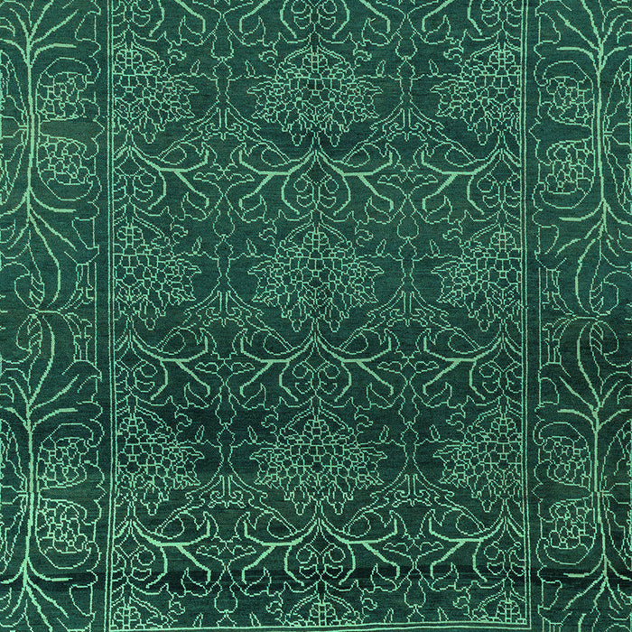 Persian Turquoise Bohemian Rug, abs1676turq