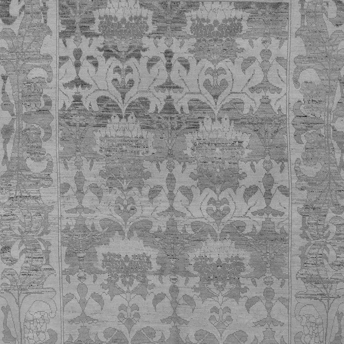 Machine Washable Oriental Gray Traditional Rug, wshabs1677gry