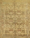 Abstract Yellow Oriental Rug, abs1677