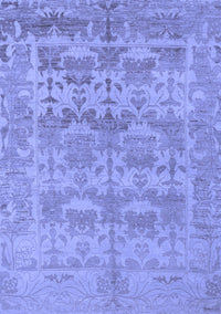 Oriental Blue Traditional Rug, abs1677blu