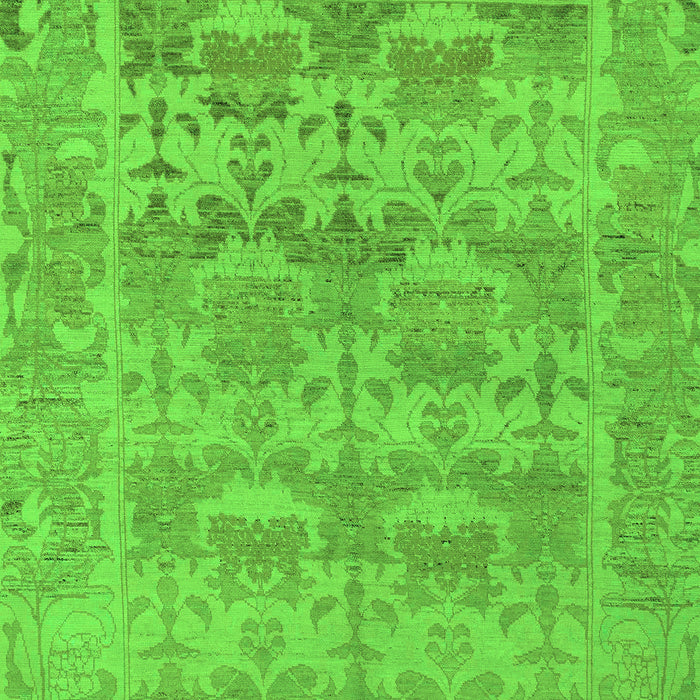 Oriental Green Traditional Rug, abs1677grn