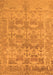 Oriental Orange Traditional Rug, abs1677org