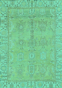 Oriental Turquoise Traditional Rug, abs1678turq