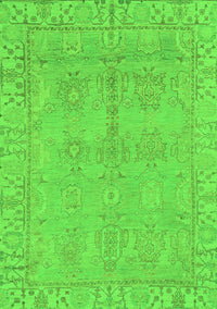 Oriental Green Traditional Rug, abs1678grn