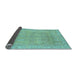 Sideview of Oriental Light Blue Traditional Rug, abs1678lblu