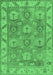 Oriental Emerald Green Traditional Rug, abs1679emgrn