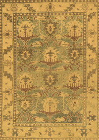 Oriental Brown Traditional Rug, abs1679brn