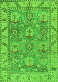 Oriental Green Traditional Rug, abs1679grn