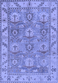 Oriental Blue Traditional Rug, abs1679blu