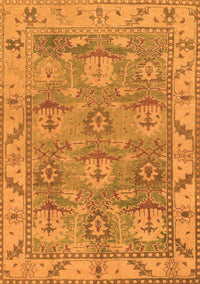 Oriental Orange Traditional Rug, abs1679org