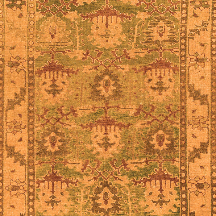 Oriental Orange Traditional Rug, abs1679org