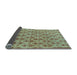 Sideview of Abstract Light Blue Modern Rug, abs167lblu