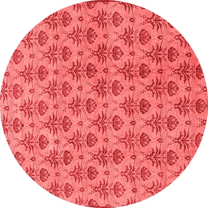 Abstract Red Modern Rug, abs167red