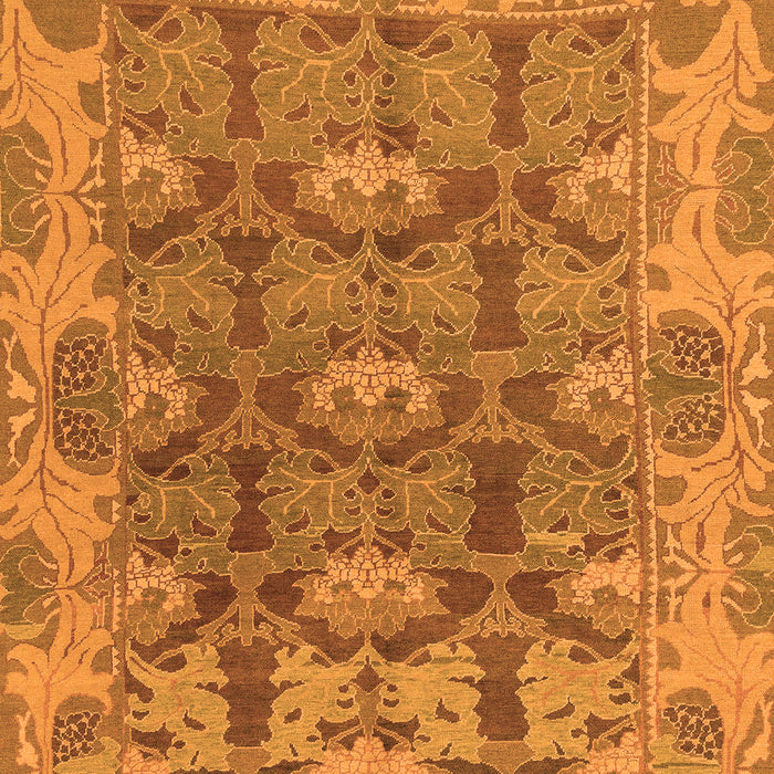 Abstract Orange Modern Rug, abs1680org