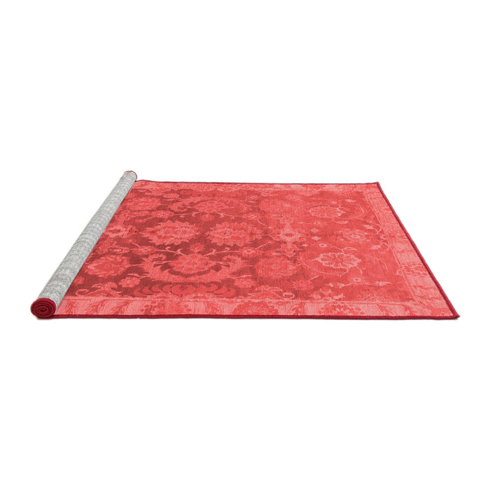 Modern Red Washable Rugs