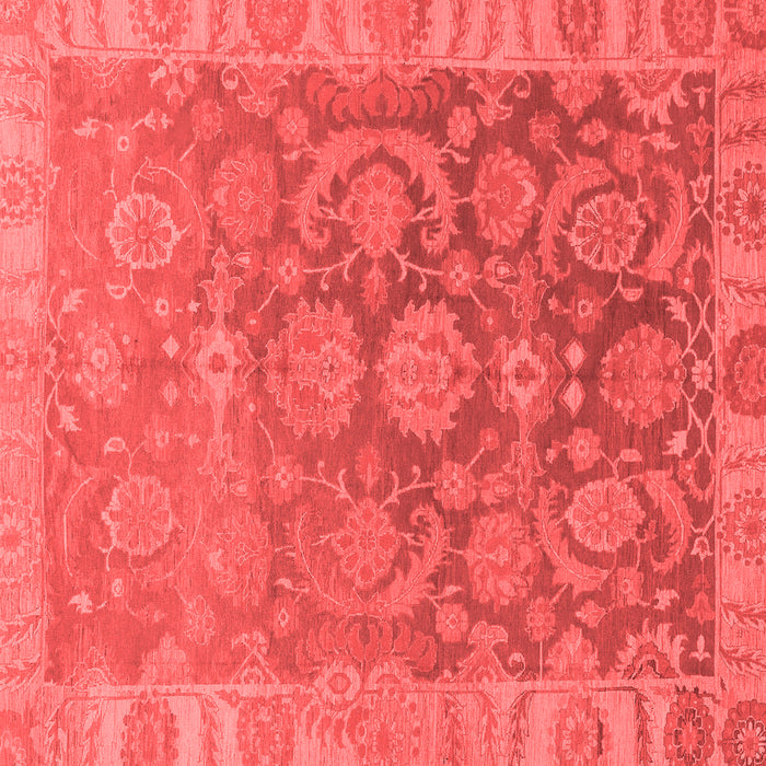 Abstract Red Modern Rug, abs1681red