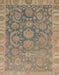 Machine Washable Abstract Brown Rug, wshabs1681