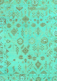 Oriental Turquoise Traditional Rug, abs1682turq