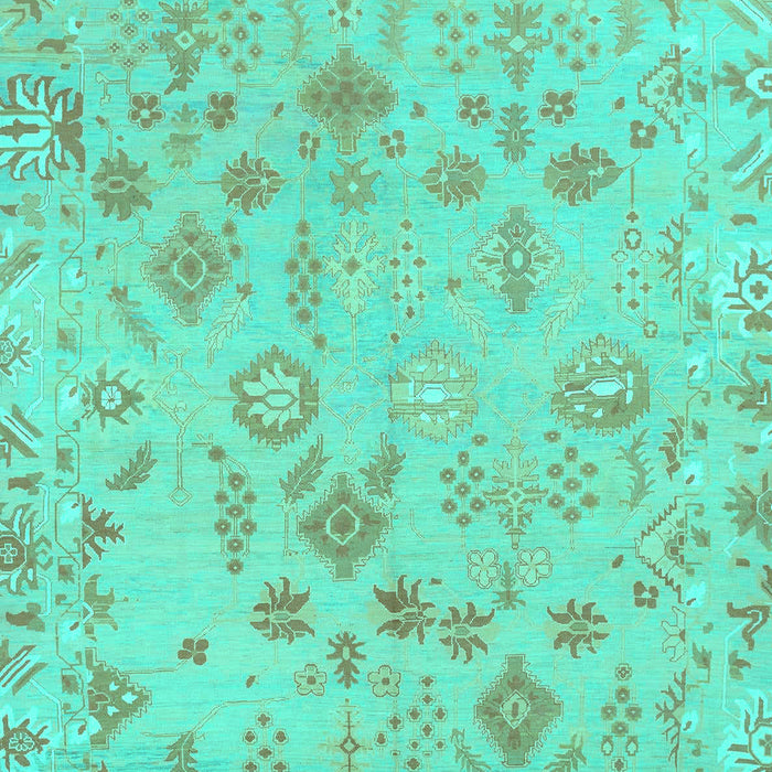 Oriental Turquoise Traditional Rug, abs1682turq