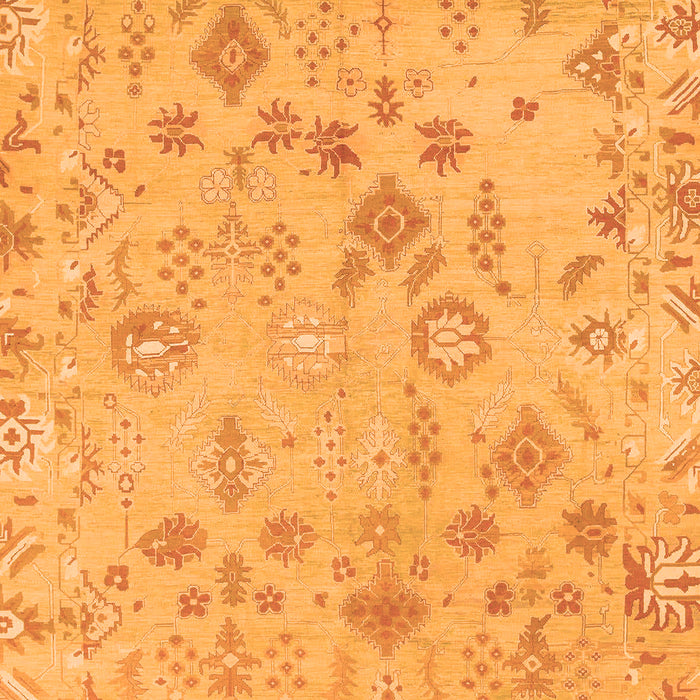 Oriental Orange Traditional Rug, abs1682org