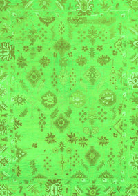 Oriental Green Traditional Rug, abs1682grn