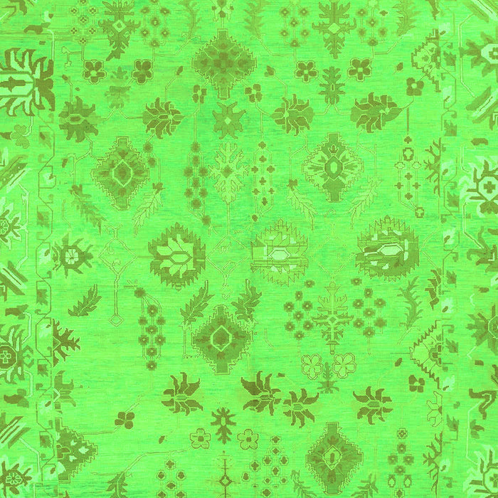 Oriental Green Traditional Rug, abs1682grn