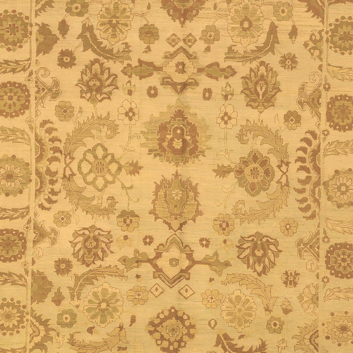 Machine Washable Oriental Brown Traditional Rug, wshabs1683brn