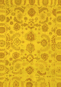 Oriental Yellow Traditional Rug, abs1683yw