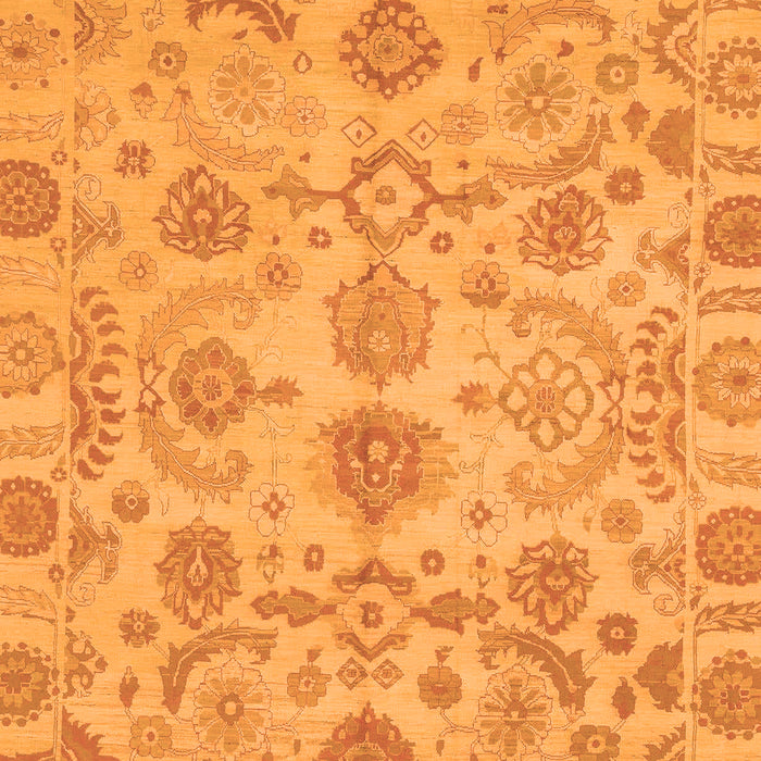 Oriental Orange Traditional Rug, abs1683org