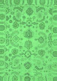 Oriental Emerald Green Traditional Rug, abs1683emgrn