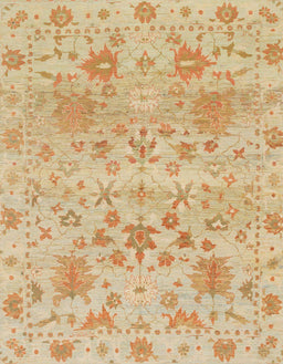 Abstract Yellow Oriental Rug, abs1684