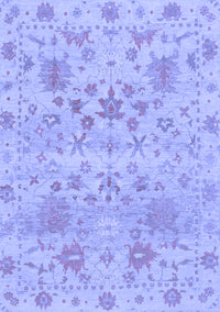 Oriental Blue Traditional Rug, abs1684blu