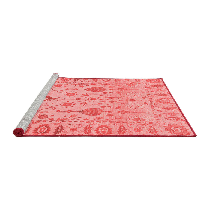 Modern Red Washable Rugs