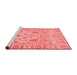 Modern Red Washable Rugs