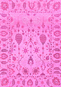 Abstract Pink Modern Rug, abs1685pnk