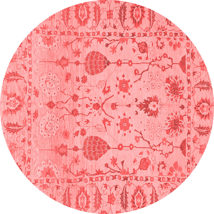 Abstract Red Modern Rug, abs1685red