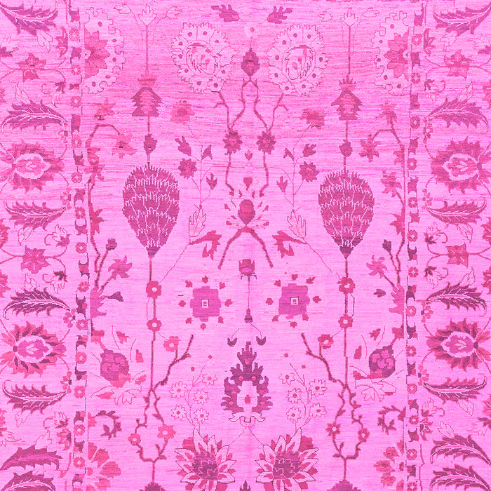 Machine Washable Abstract Pink Modern Rug, wshabs1685pnk