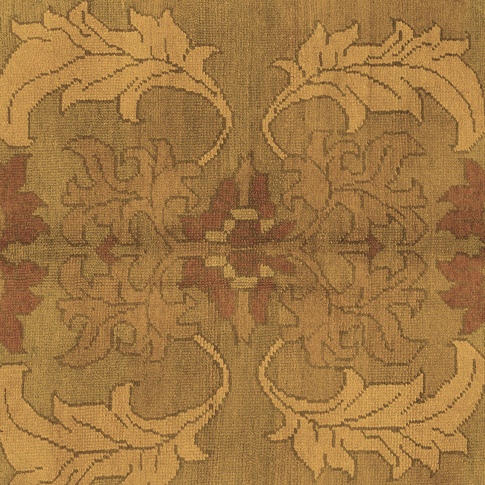 Square Abstract Brown Modern Rug, abs1686brn