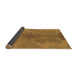 Sideview of Abstract Brown Modern Rug, abs1686brn