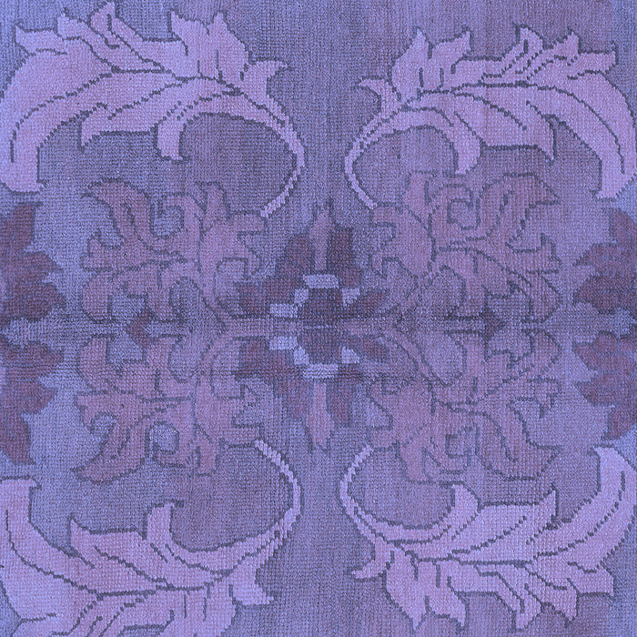 Square Machine Washable Abstract Blue Modern Rug, wshabs1686blu