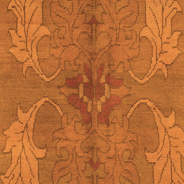 Machine Washable Abstract Orange Modern Area Rugs, wshabs1686org