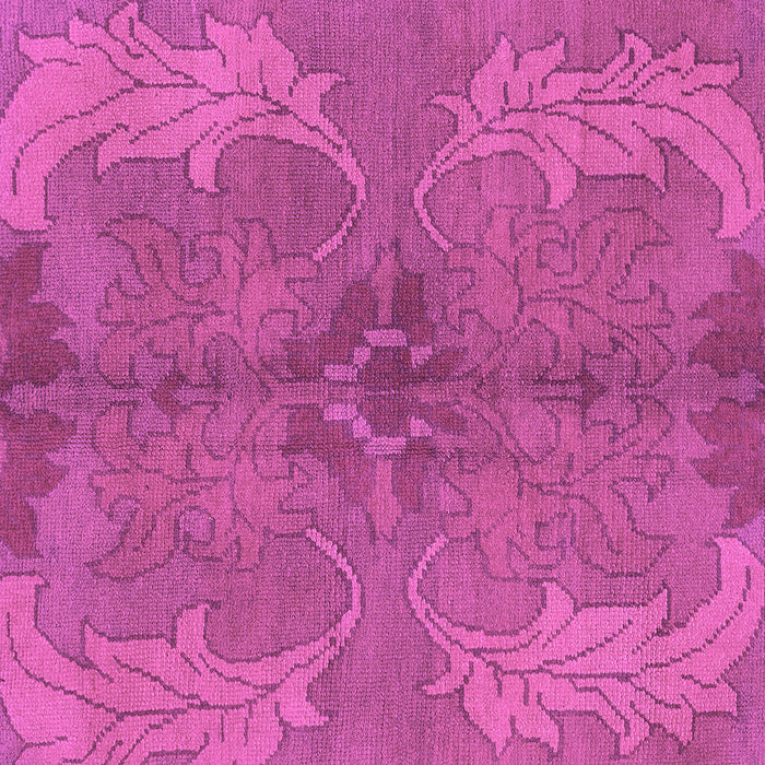 Square Abstract Purple Modern Rug, abs1686pur