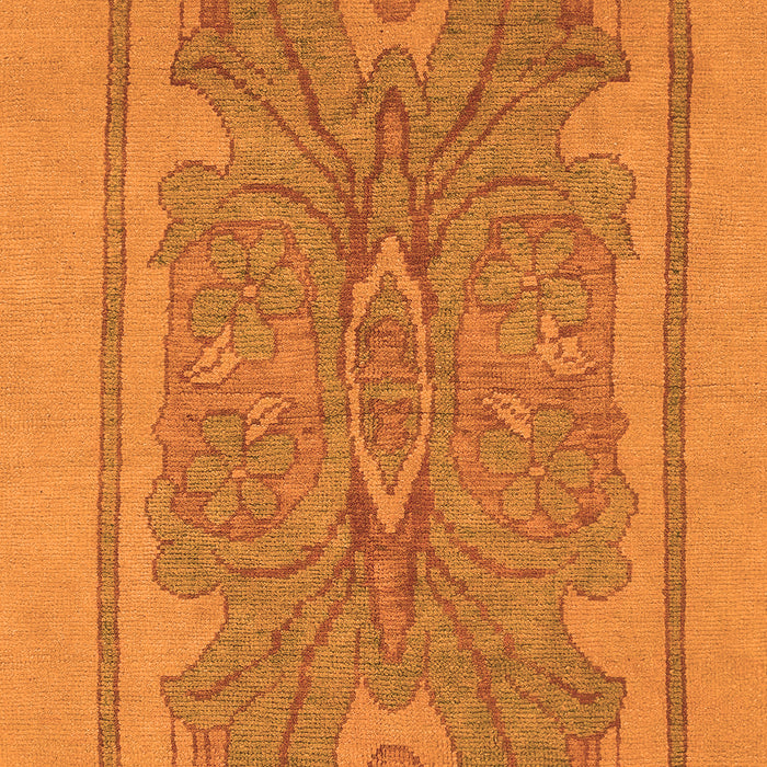 Abstract Orange Modern Rug, abs1687org