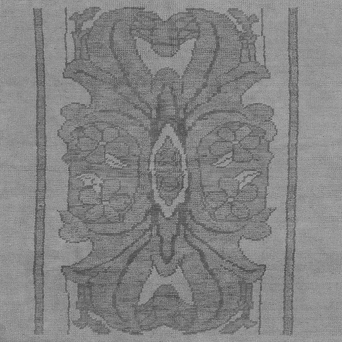 Square Machine Washable Abstract Gray Modern Rug, wshabs1687gry