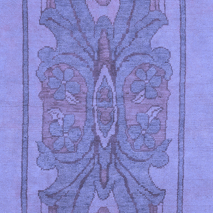 Abstract Blue Modern Rug, abs1687blu