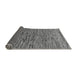 Sideview of Abstract Gray Modern Rug, abs1688gry