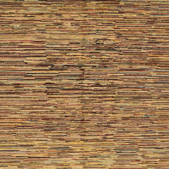 Machine Washable Abstract Orange Rug, wshabs1688