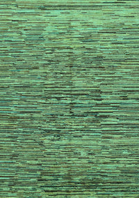 Abstract Turquoise Modern Rug, abs1688turq