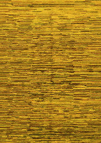 Abstract Yellow Modern Rug, abs1688yw